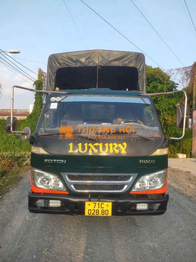 Thaco 3T5 SX 208 xe zin luu hành dài