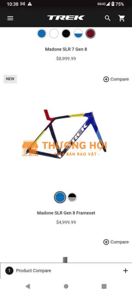Khung Road Carbon Trek