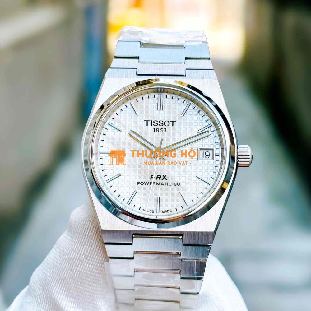 1/6 Tissot Prx T137.207.11.111.00 Xà Cừ Unisex Nam Nữ