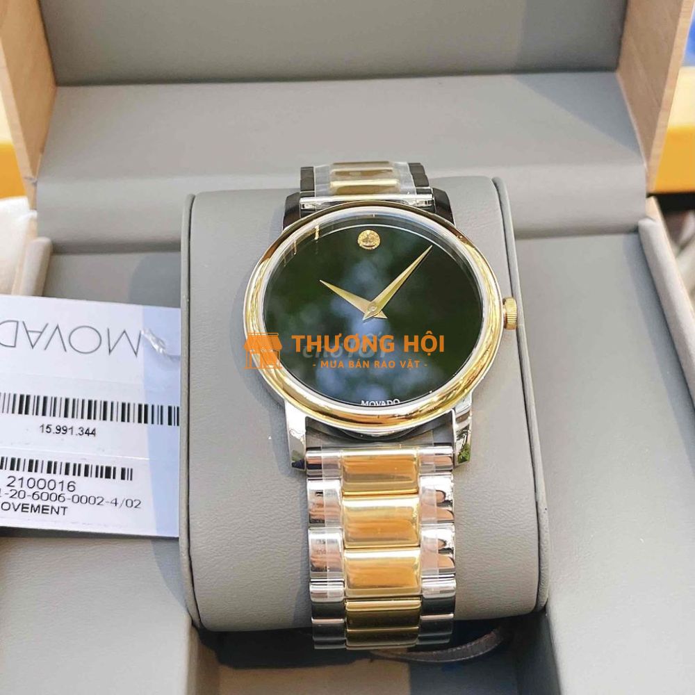 1/6 Movado Museum Demi Gold Classic Nam 2100016