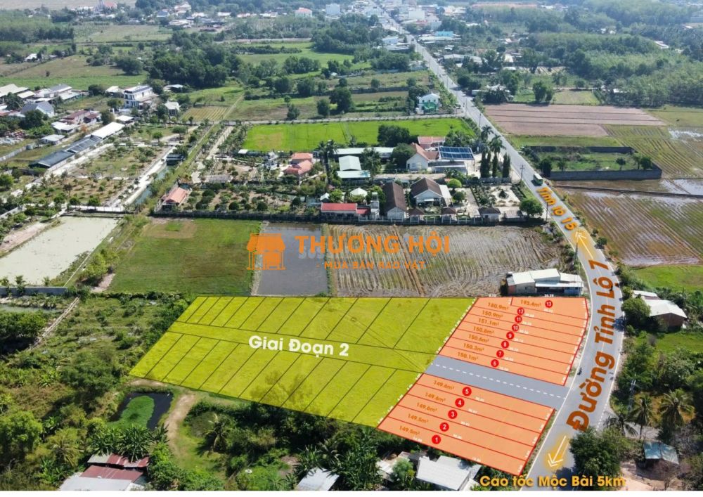 Kèo thơm 193m2 Đất Mặt Tiền An Nhơn Tây Củ Chi TP. Hồ Chí Minh 2 tỷ x