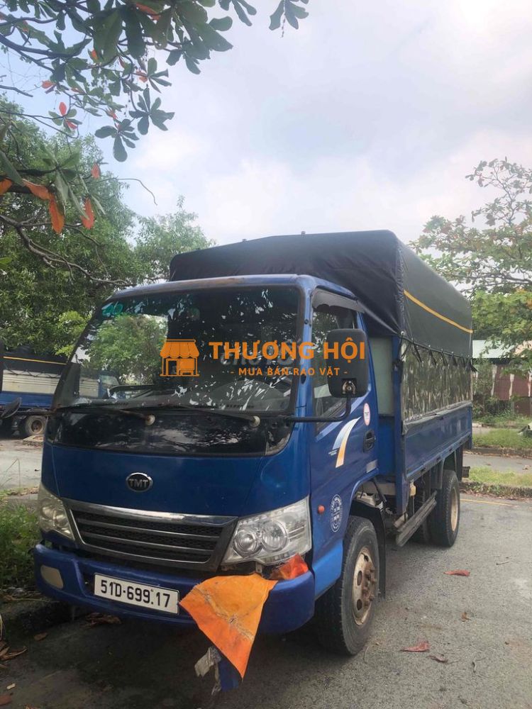 tải TMT 5t đời 2015 may isuzu thùng dài 3,7m