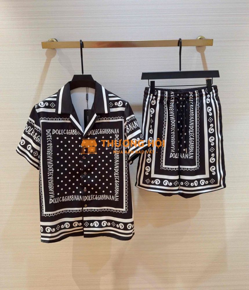 5/6 Bộ Lụa Nam DG Cao Cấp