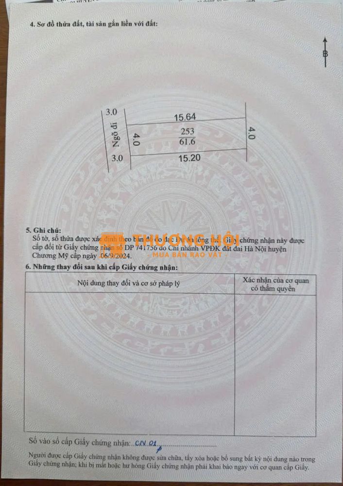 Nhỉnh 2tỷ, làn 2 tỉnh lộ 419, ô tô tránh, Đại Yên- Chương Mỹ. Hàng xóm thị trấn Chúc Sơn