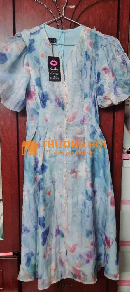 Đầm tơ kim cương 2 lớp. Mua bán Quần áo tại Quận 5 Tp Hồ Chí Minh được đăng bởi Ngọc Thuân  hình 1  1/2 Đầm tơ kim cương 2 lớp
