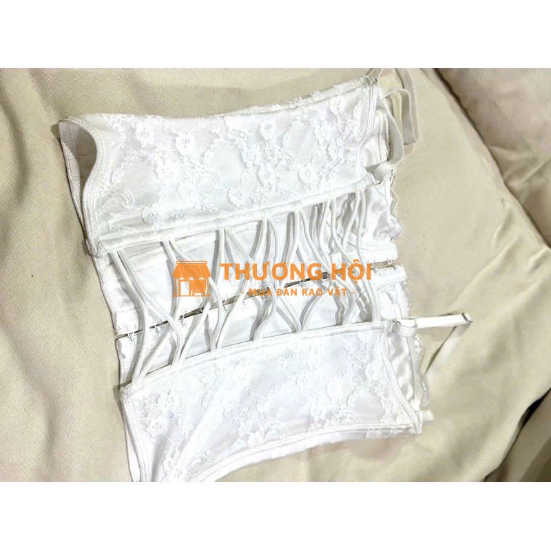 Áo corset trắng mới chưa mặc