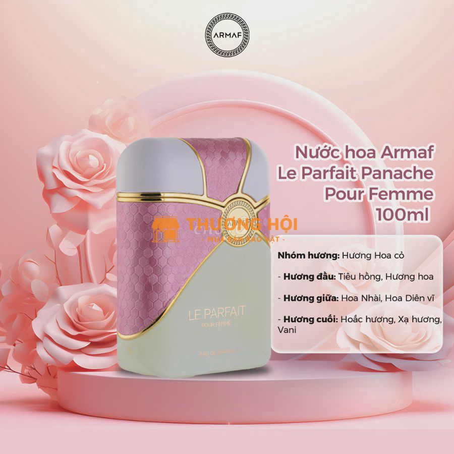 Nước Hoa Nữ Armaf Le Parfait Panache EDP 100ml