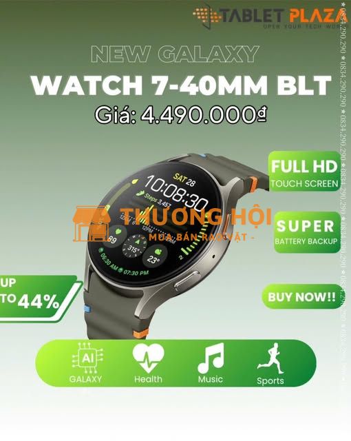 Watch7 40mm là lựa chọn đáng giá trong phân khúc tầm trung