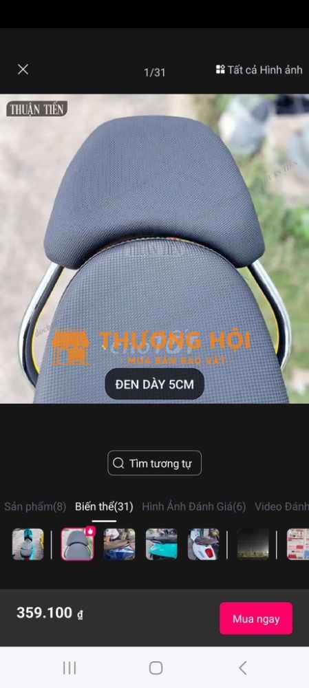 Yên phụ xe Evo 200