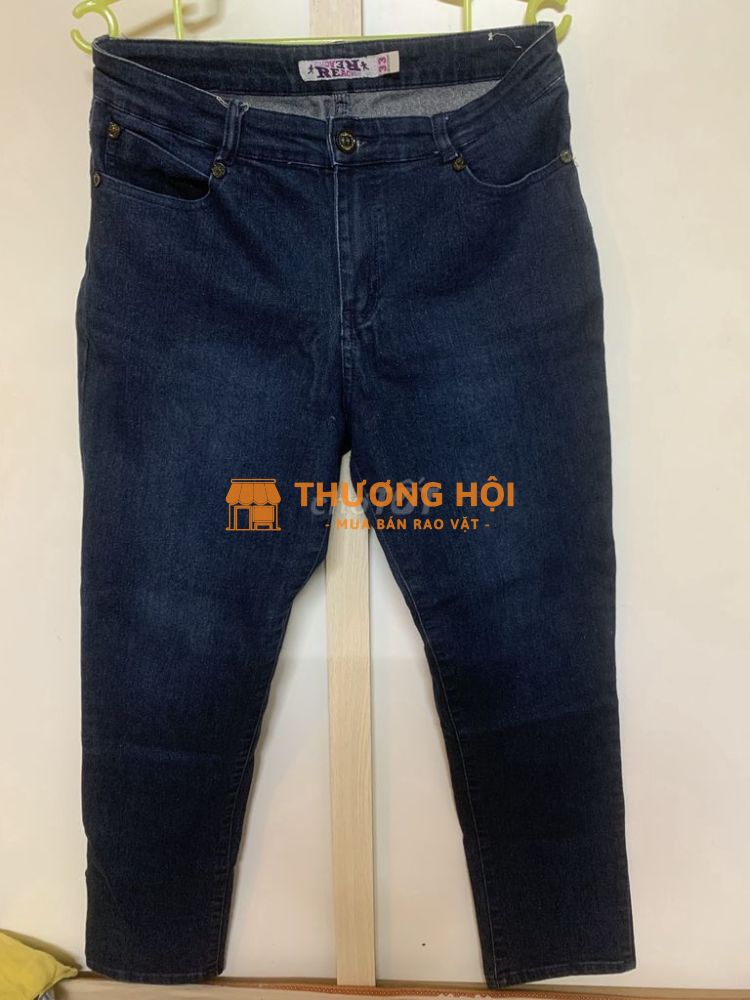 Quần dài jean nữ size 33 50-55kg