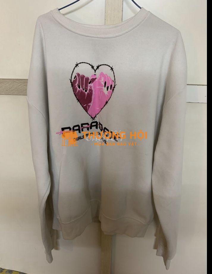 Áo sweater PARADOX màu trắng size L