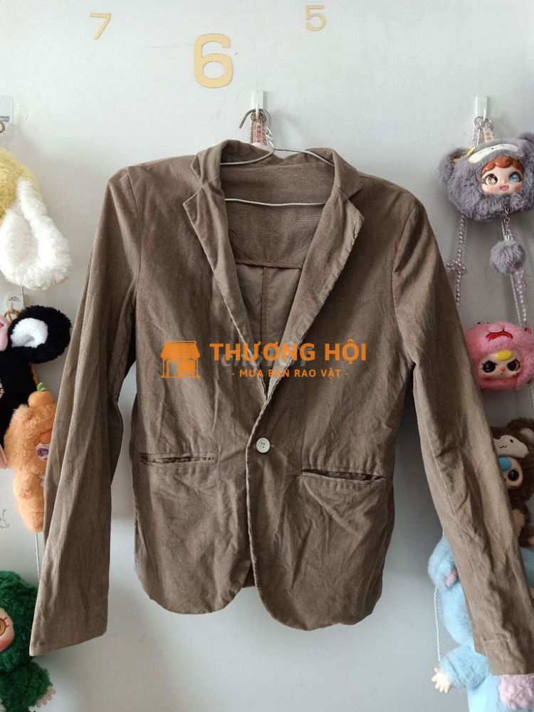 Áo vest nâu hiệu size M 55-65kg