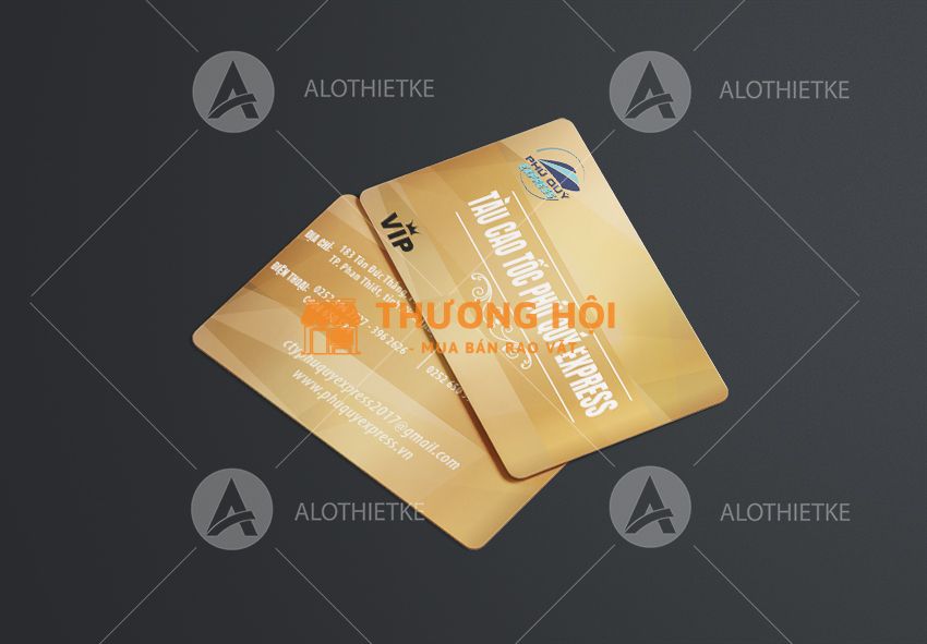 In thẻ nhựa, thẻ vip đẹp