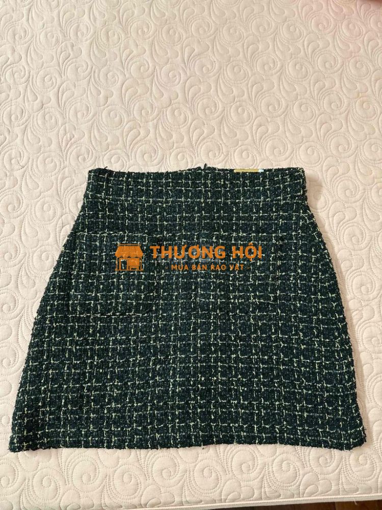 Chân váy tweed naked size M