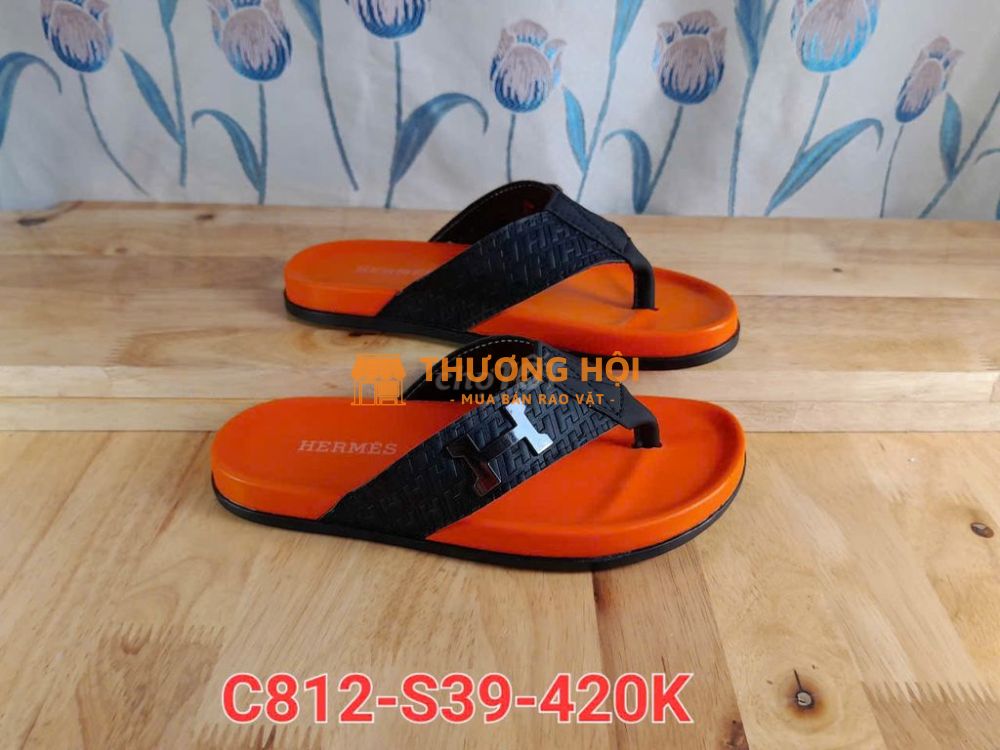 Dép kẹp Hermes nhẹ êm, 2hand