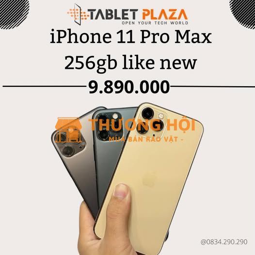 Iphone 11 pro max- sang xịn, mượt mà, giá cực hời