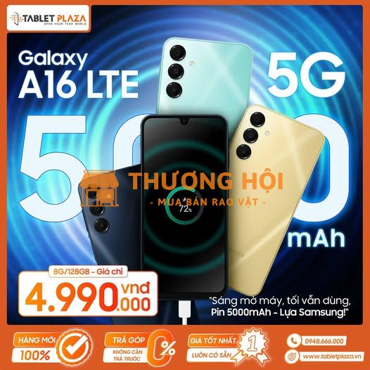 Ưu đãi cực hời samsung galaxy a16 5G