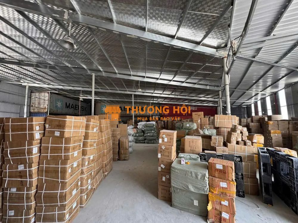 cho thuê kho xưởng tại An Khánh , Hà Nội. Diện tích 800m -1000m kho cao 7m, mái tôn chống nóng
