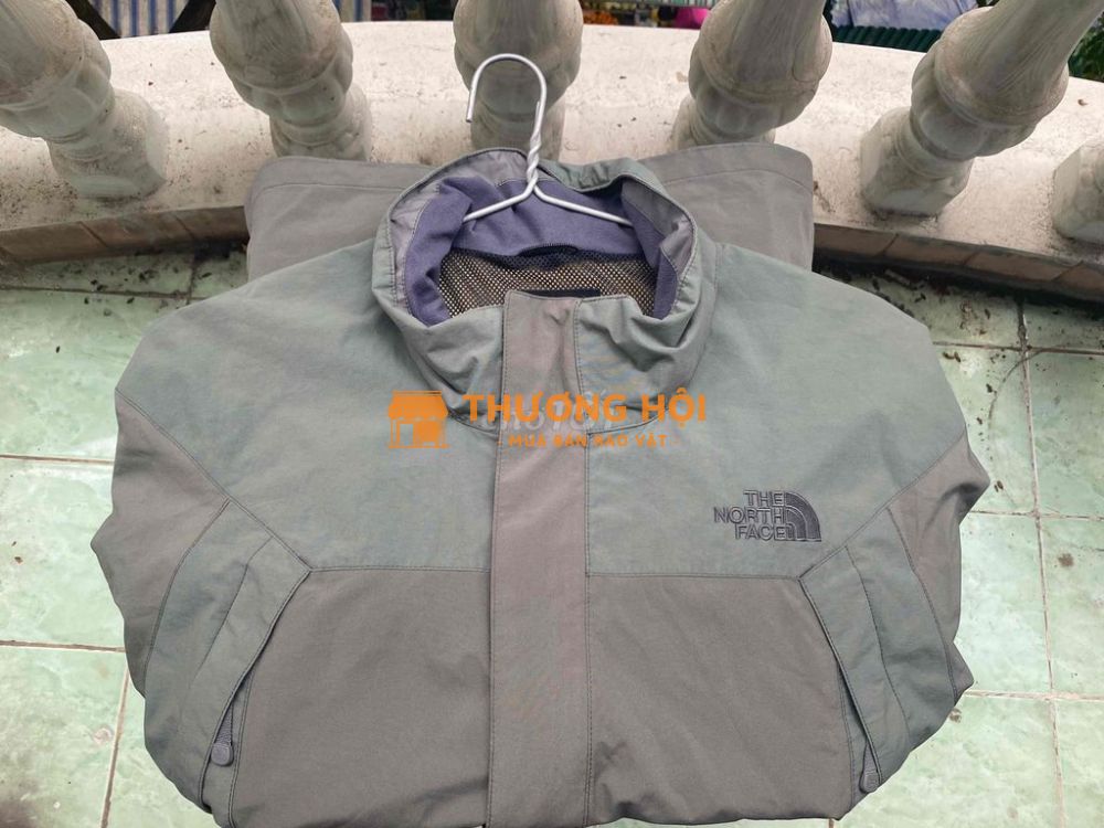 Áo Khoác TNF xanh quân đội