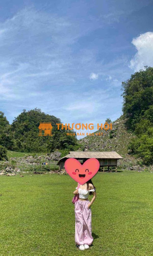 Quần chun ống loe hồng