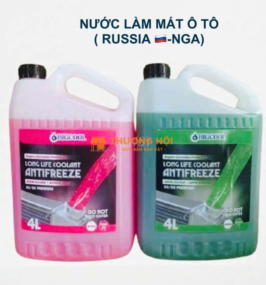 Nước làm mát ô tô Nga-Bigcool 4L