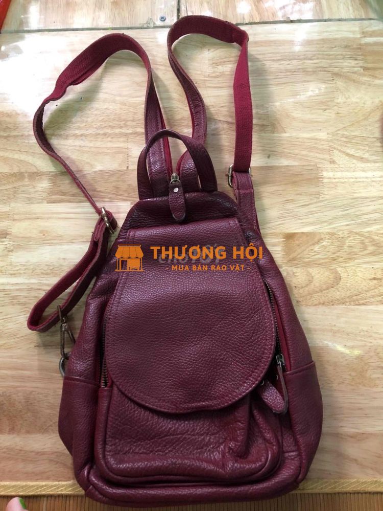 Thanh lý bao lô da , hàng si da xịn