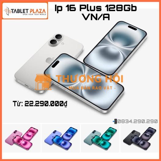 iPhone 16 Plus 128GB – Hàng Mới Đập Hộp, Mở Ra Là Ngửi Thấy Mùi “Xịn”!
