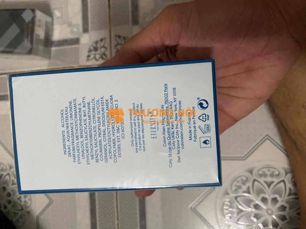 nuớc hoa eternity Ck nguyên seal chính hãng usa