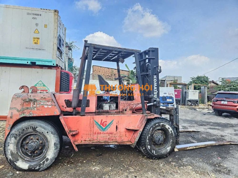 Thanh lý xe nâng komatsu 10 tấn
