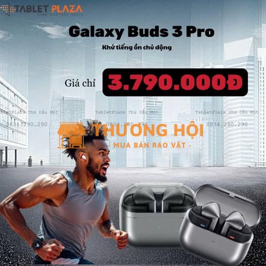 Chìm đắm trong âm nhạc, tự do mọi lúc mọi nơi - Buds 3 Pro!