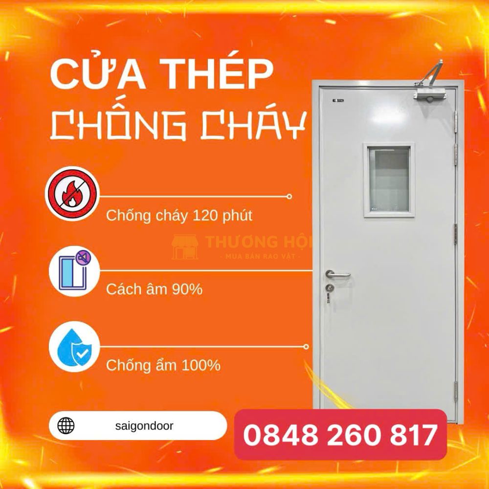 Cửa thép chống cháy SaiGonDoor