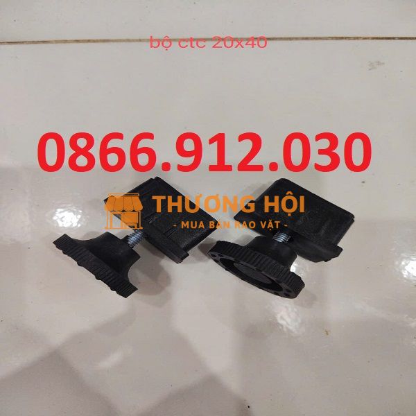Bộ chân tăng chỉnh chiều cao 20x40mm, chân tăng đưa 20x40mm