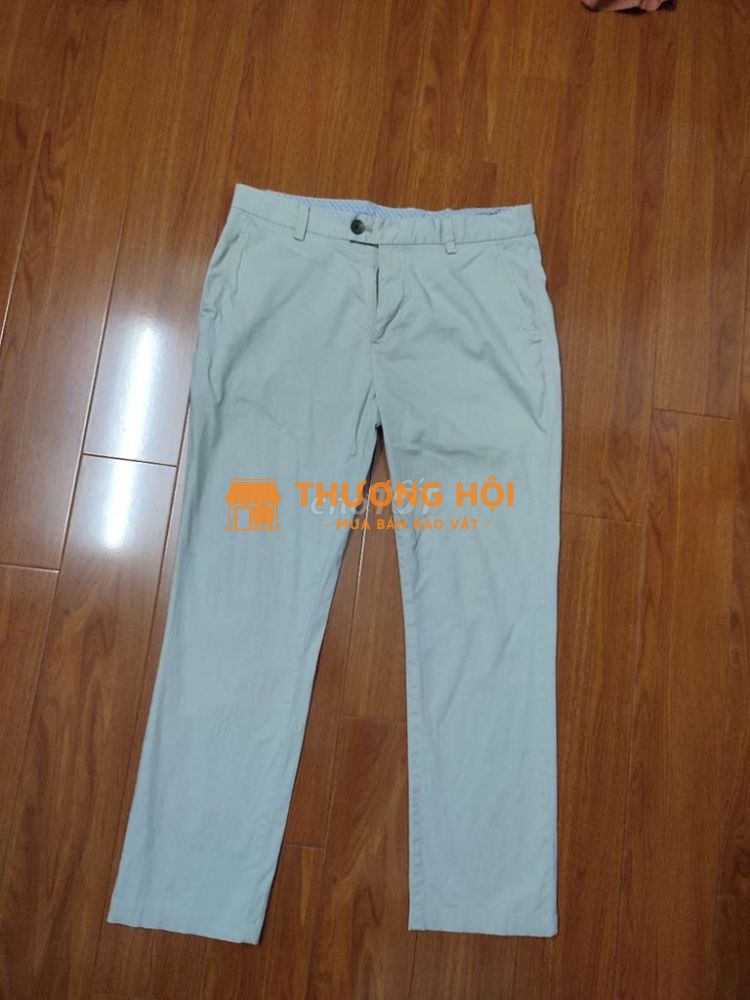 kaki size 34 mỏng nhẹ xuất hàn như mới