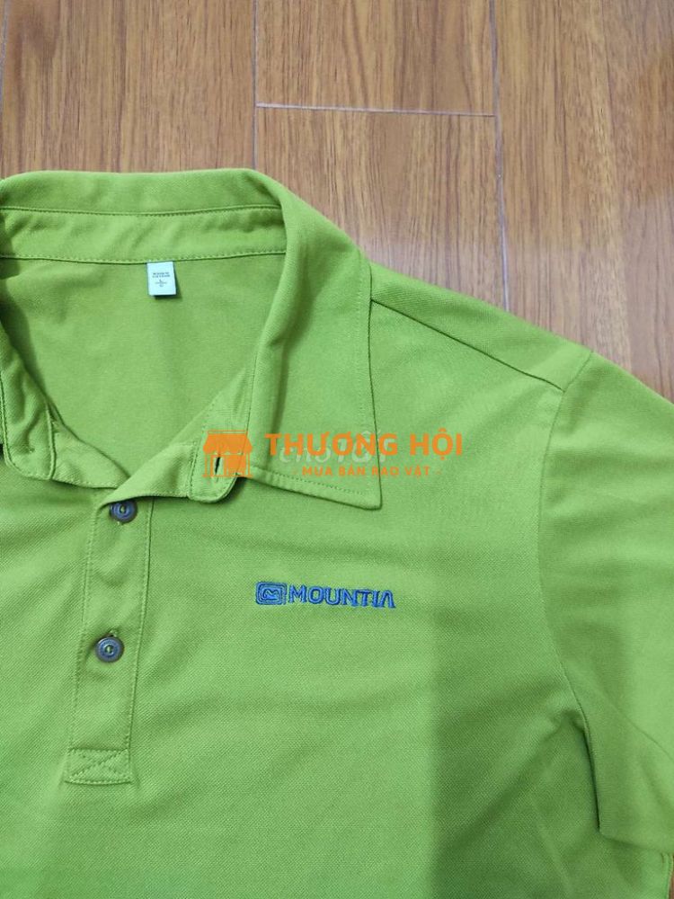 polo size L chất thể thao hiệu mountia
