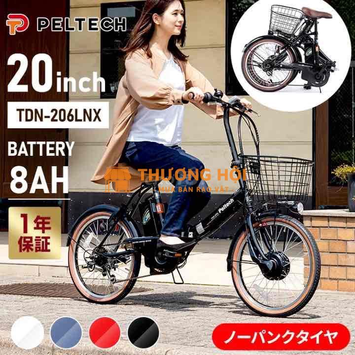 Xe đạp điện gấp gọn Nhật bản Zin a đến z bánh 20