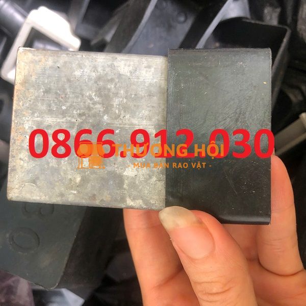 Bịt đầu sắt hộp 40x80mm, nắp chụp sắt hộp 40x80mm giá rẻ