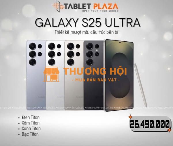 Sáng tạo không giới hạn với Samsung Galaxy S25 Ultra!