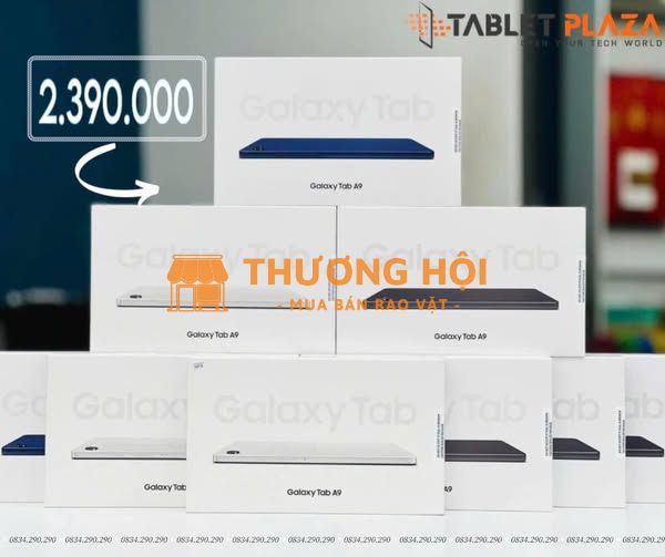 Samsung Galaxy Tab A9 – nhỏ gọn chỉ 2.390k
