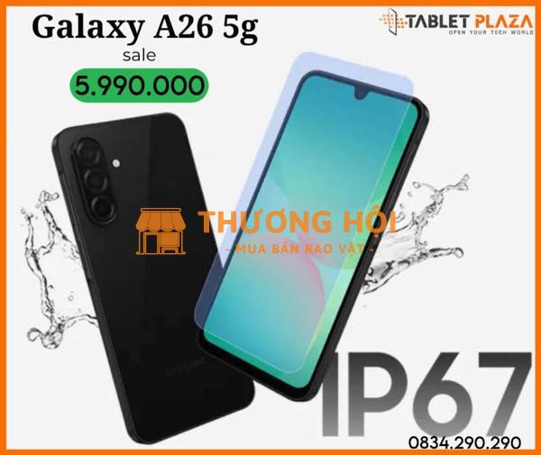 Khuyến mãi hot A26 5G  trả góp 0đ, 0% lãi