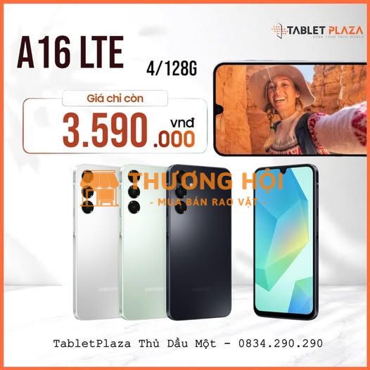 Samsung Galaxy A16 LTE – chỉ 3.590.000đ, mà được quá trời thứ