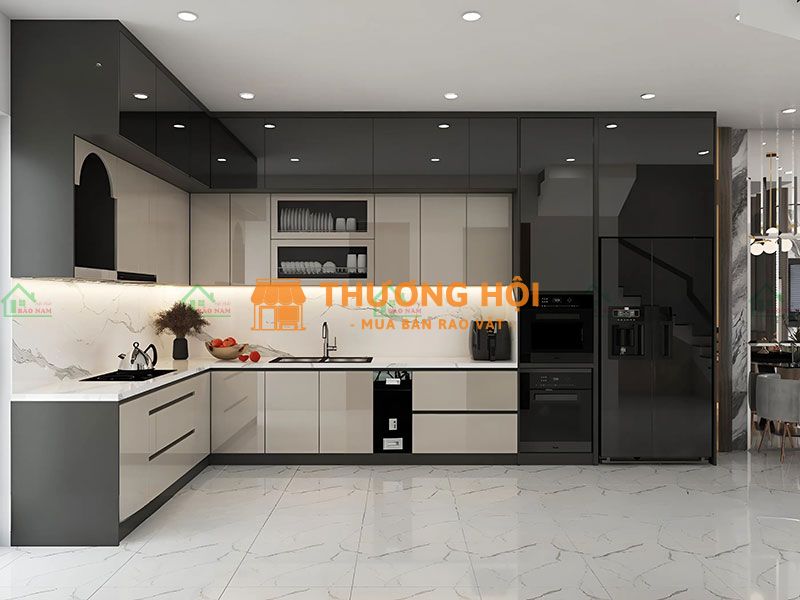 Tủ Bếp Chung Cư Hiện Đại: 30+ Mẫu Thiết Kế Đẹp, Tiện Nghi, Giá Tốt