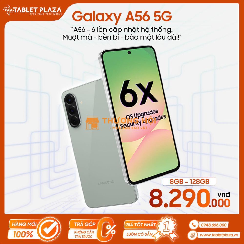 Samsung Galaxy A56 5G – 8.290.000 cho cấu hình cực ổn