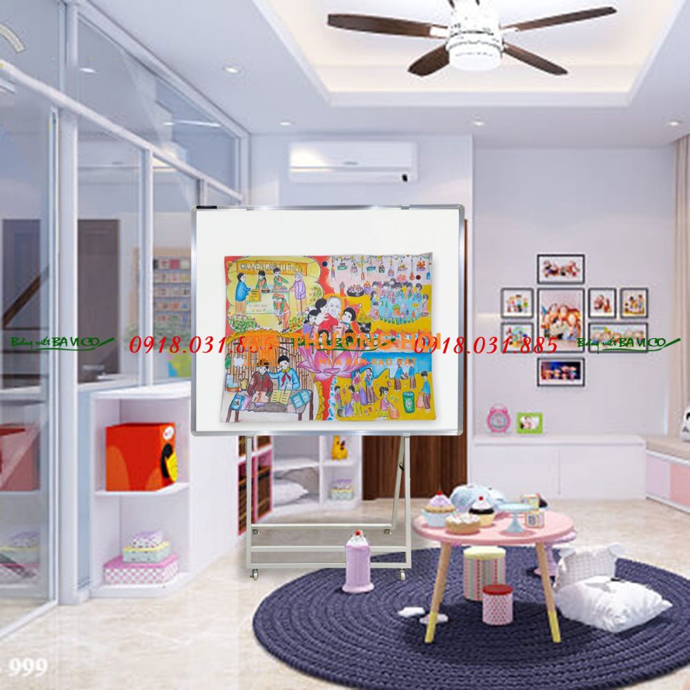 Bảng chân xếp mặt bảng đa năng viết bút lông từ Greenlam cao cấp