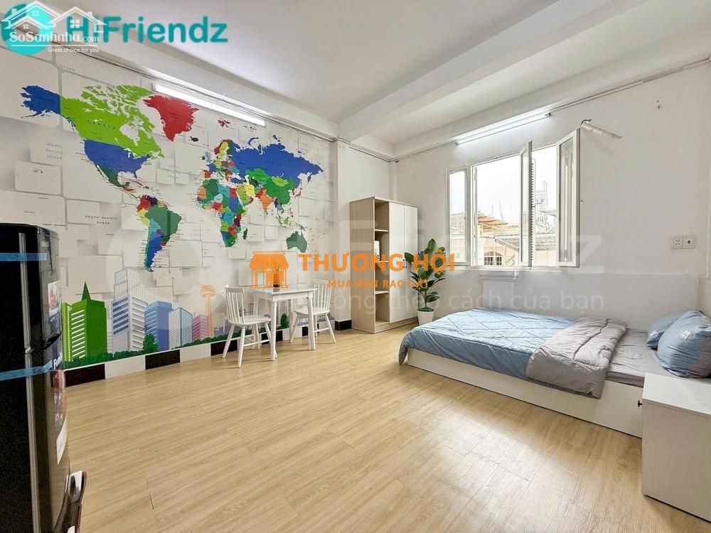 CĂN HỘ CỬA SỔ LỚN MỚI RỘNG 40M2 - FULL NỘI THẤT - BÌNH THẠNH GẦN NGÃ TƯ HÀNG XANH, GIÁP PHÚ NHUẬN