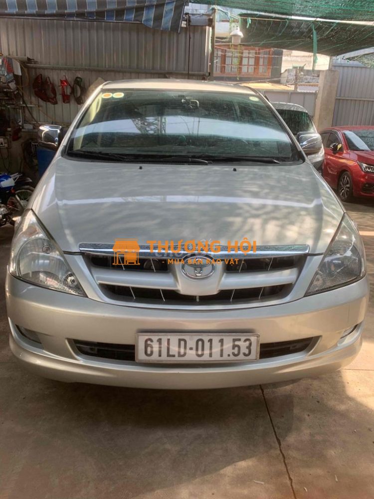 Toyota Innova 2008 G - 2350000 km xe máy rin