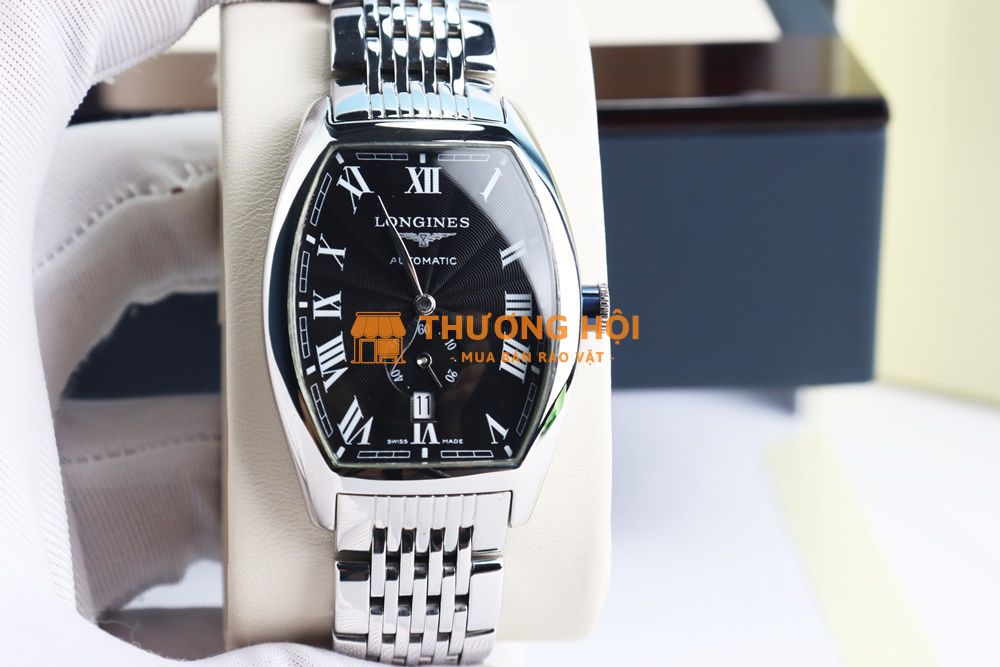 ĐH Nam : Longines Evidenza L2.642.4.51.6 Automatic, coc số la mã, Size 39mm Fullbox
