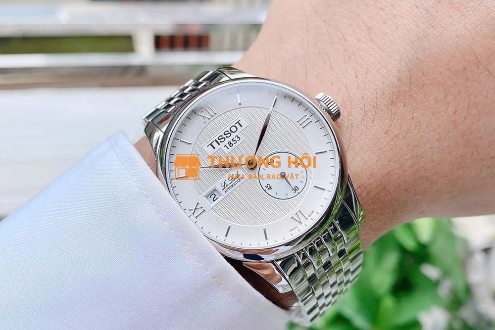 ĐH Nam : Tissot Le Locle Automatic Mặt Trắng, 2 kim rưỡi - Size 39,3mm - Mới 100% fullbox