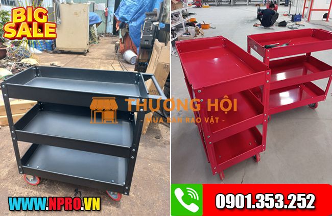 KỆ ĐỂ ĐỒ NGHỀ 3 TẦNG Npro