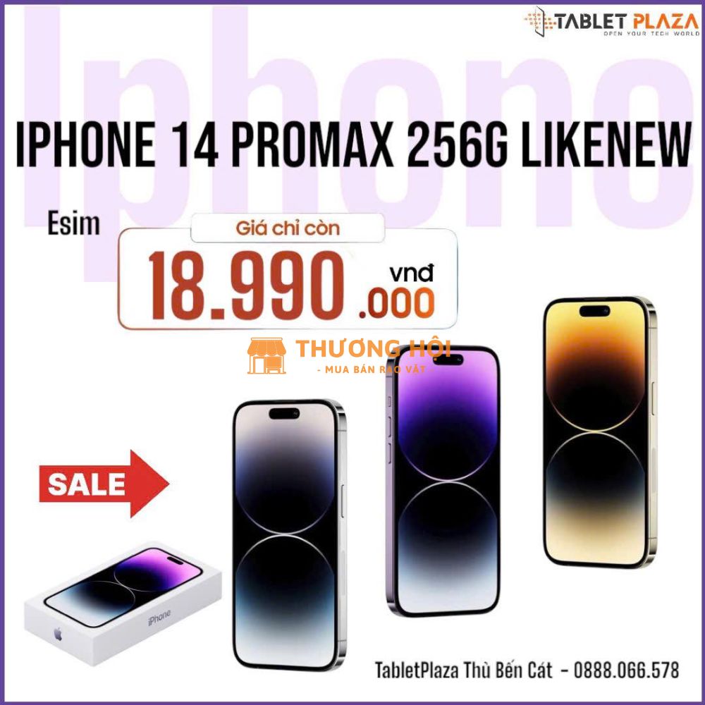 iPhone 14 Pro Max 256G Likenew – lựa chọn thông minh