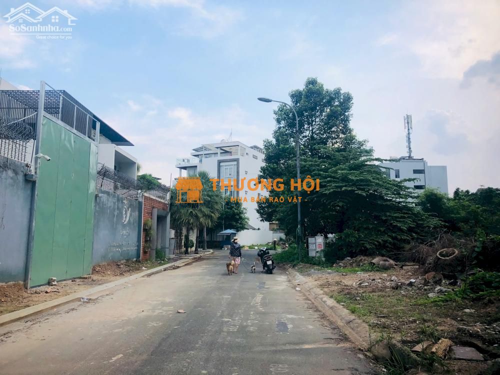 Bán đất biệt thự KDC dự án Huy Hoàng, đường 69A, phường Thạnh Mỹ Lợi, Q2